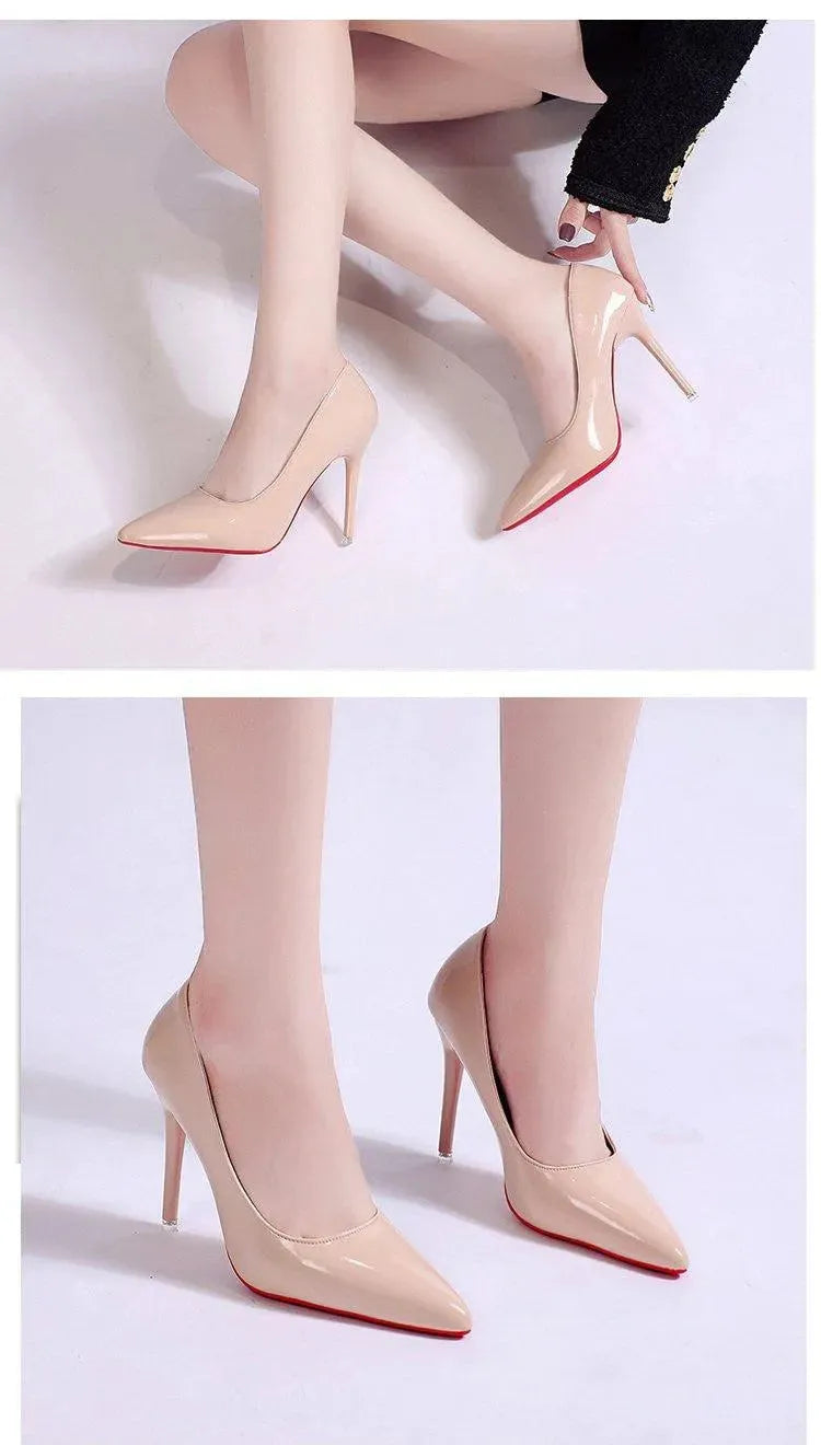 Orthopedic Stiletto Pumps Pointed Toe