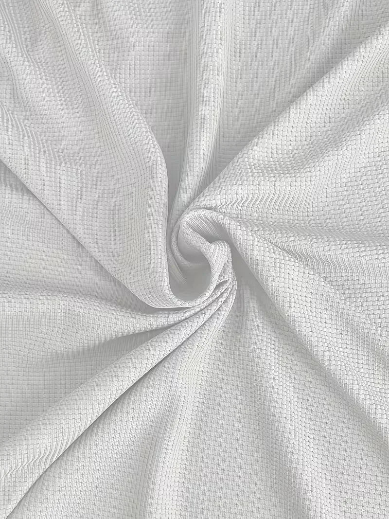 Mens Short Sleeve V Neck Waffle Polo