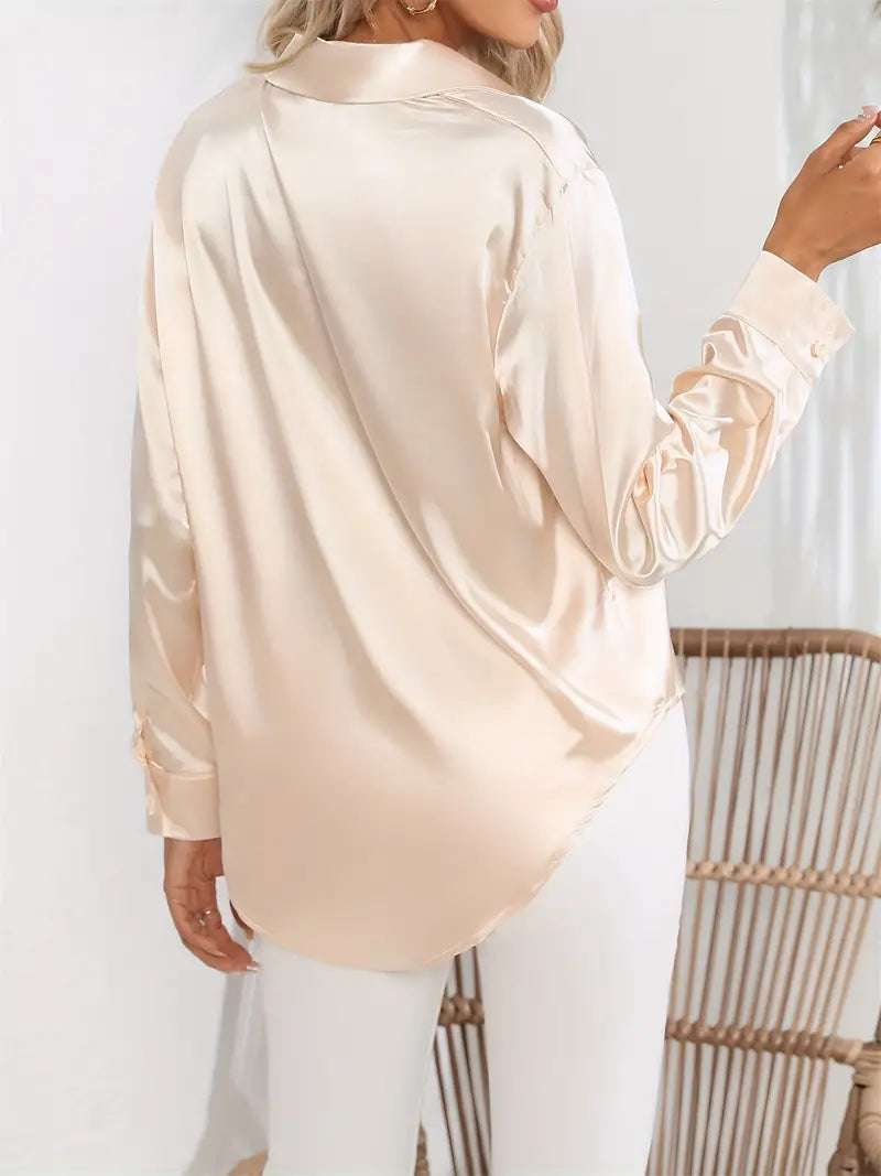 Elegant Satin Blouse