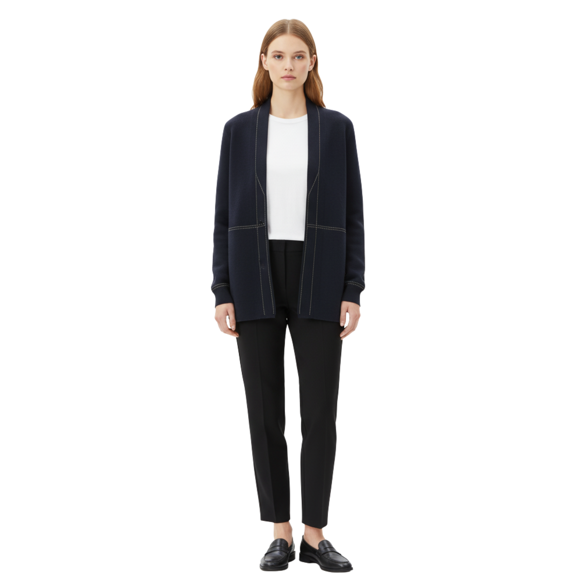 Womens Wool Knit Cardigan