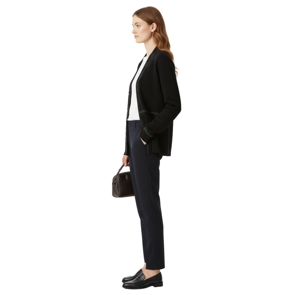 Womens Wool Knit Cardigan