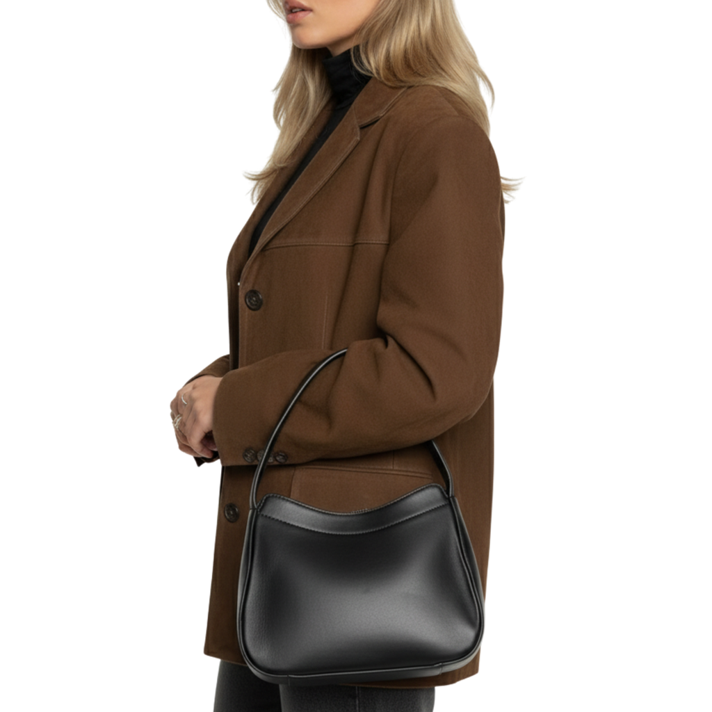Womens Oversized Suede Coat