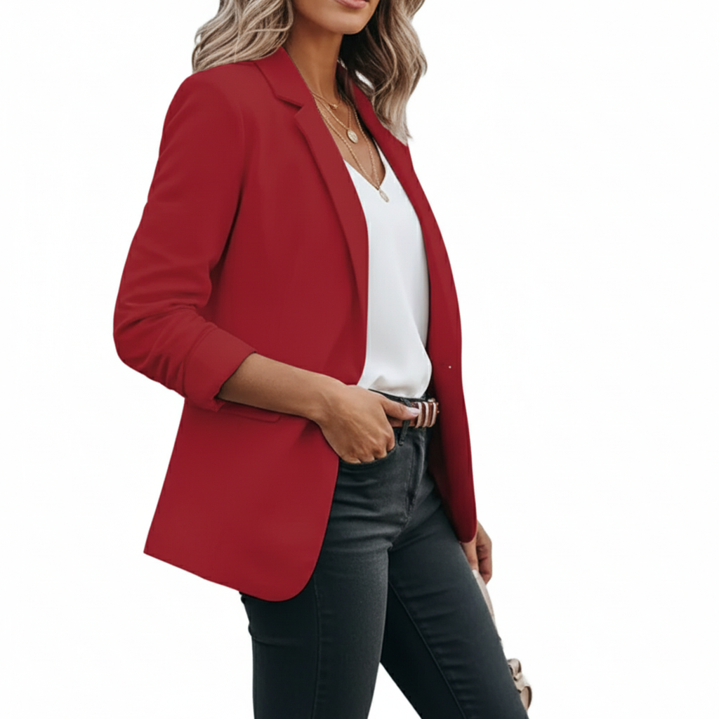 Womens Tailored Office Blazer