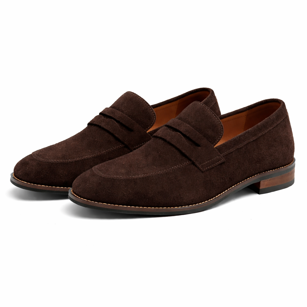 Mens Nubuck Smart Casual Loafer