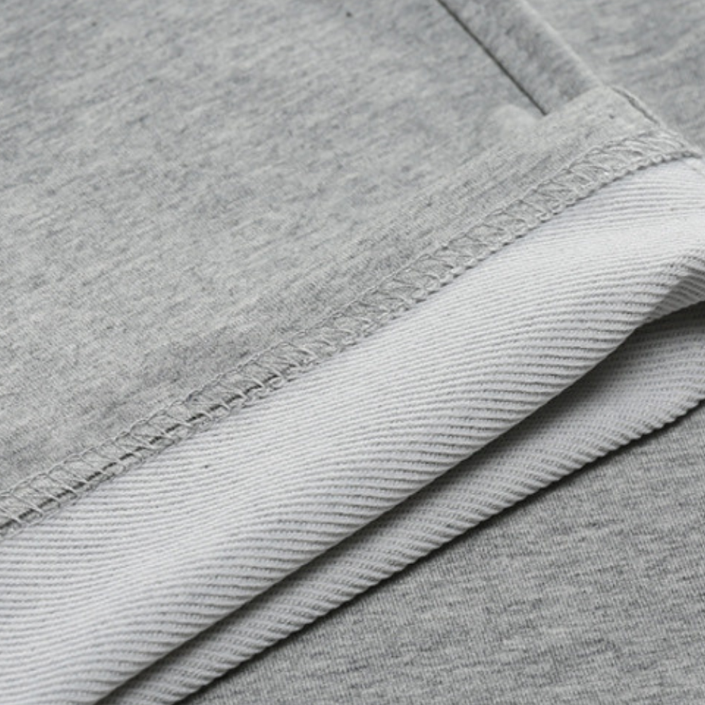 Men's Sweatpants With Elastic Waist And Straight Leg