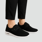 Men's Slip-On Shoes With Velcro Strap And Comfort Sole For Everyday Wear