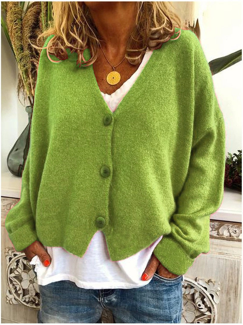 Warm Cardigan Soft Knit