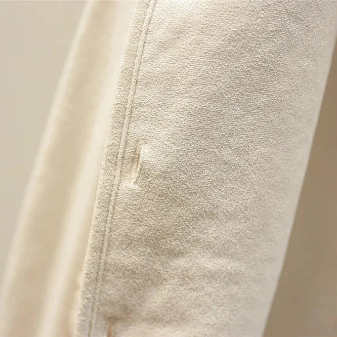 Soft Teddy Vest Buttoned