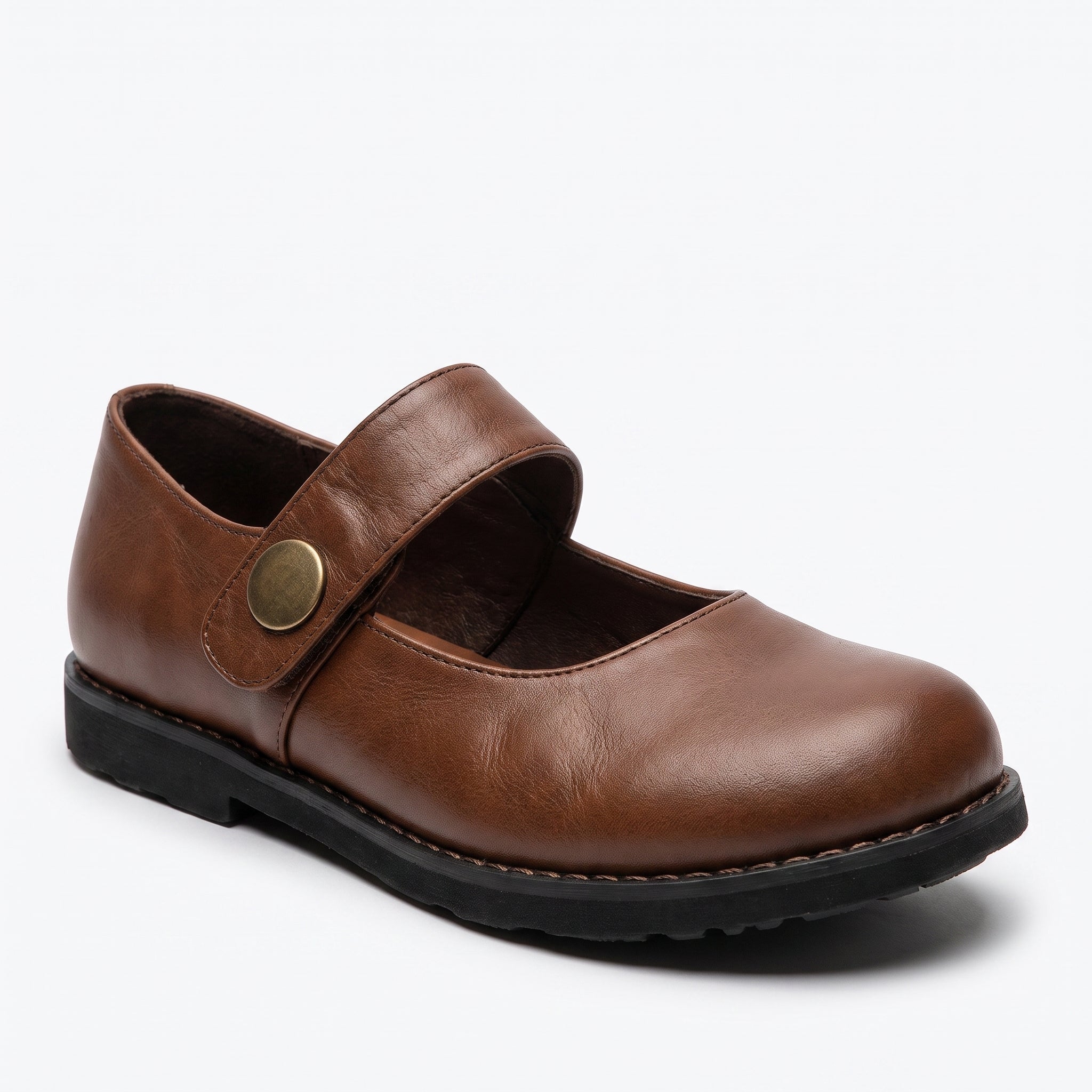 Mary Jane Shoes Strap Cushioned Sole Colorful