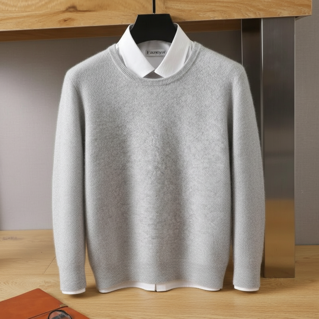 Women's Classic Knit Sweater Elegant Plus Size Timeless