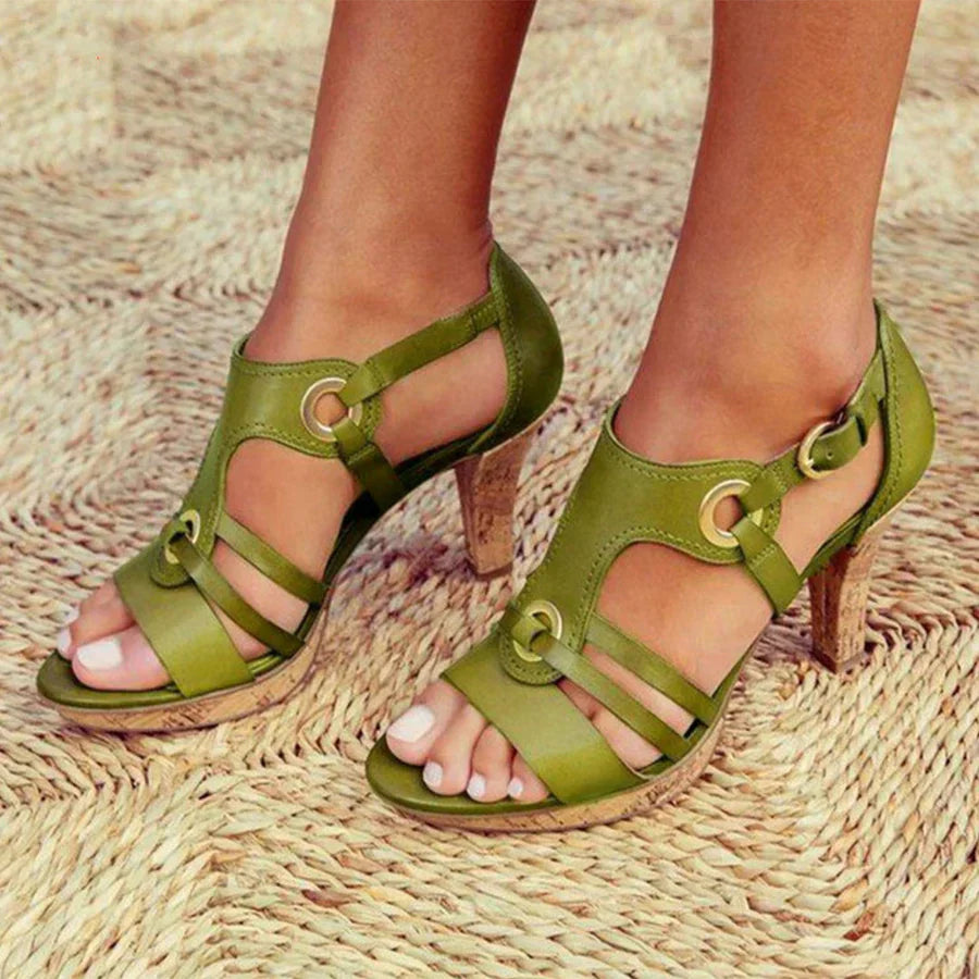 Bohemian High Heel Sandals