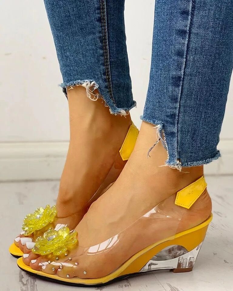 Jelly Slide Sandals