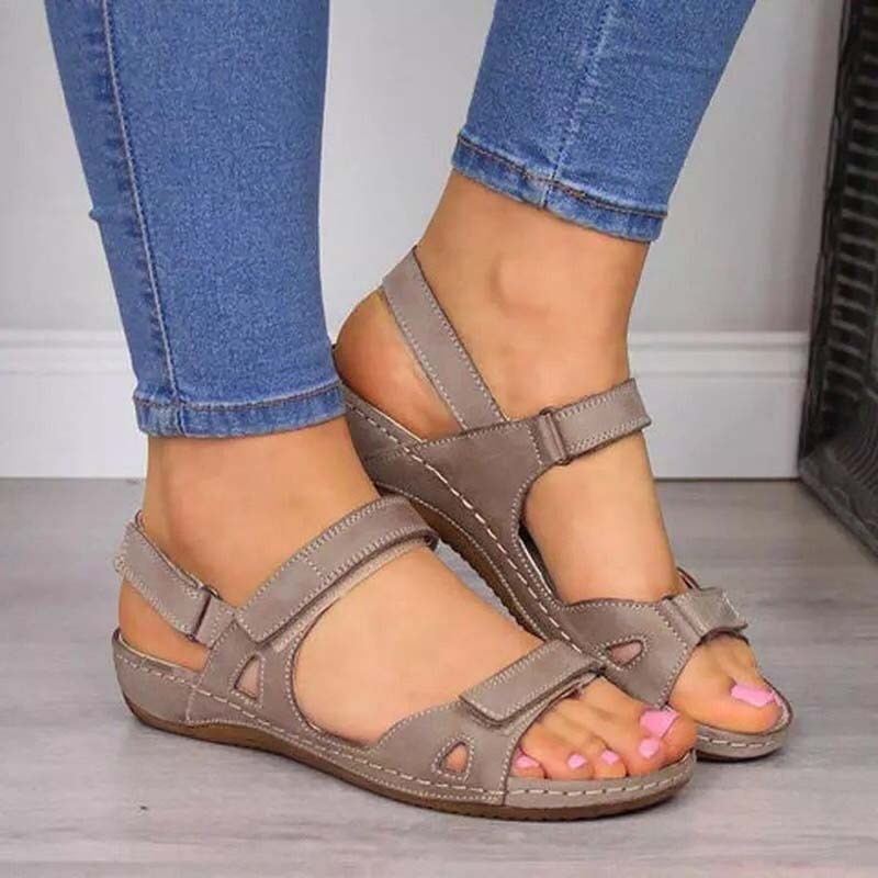 Orthopedic Summer Sandals Velcro Strap