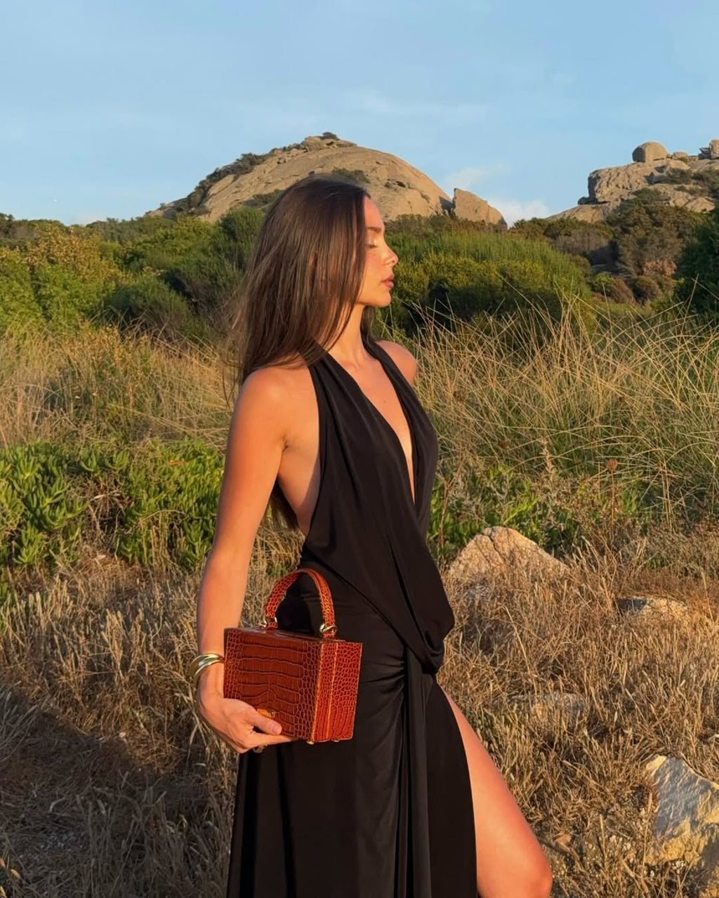 Halter Backless Maxi Summer Dress