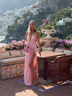 Halter Backless Maxi Summer Dress