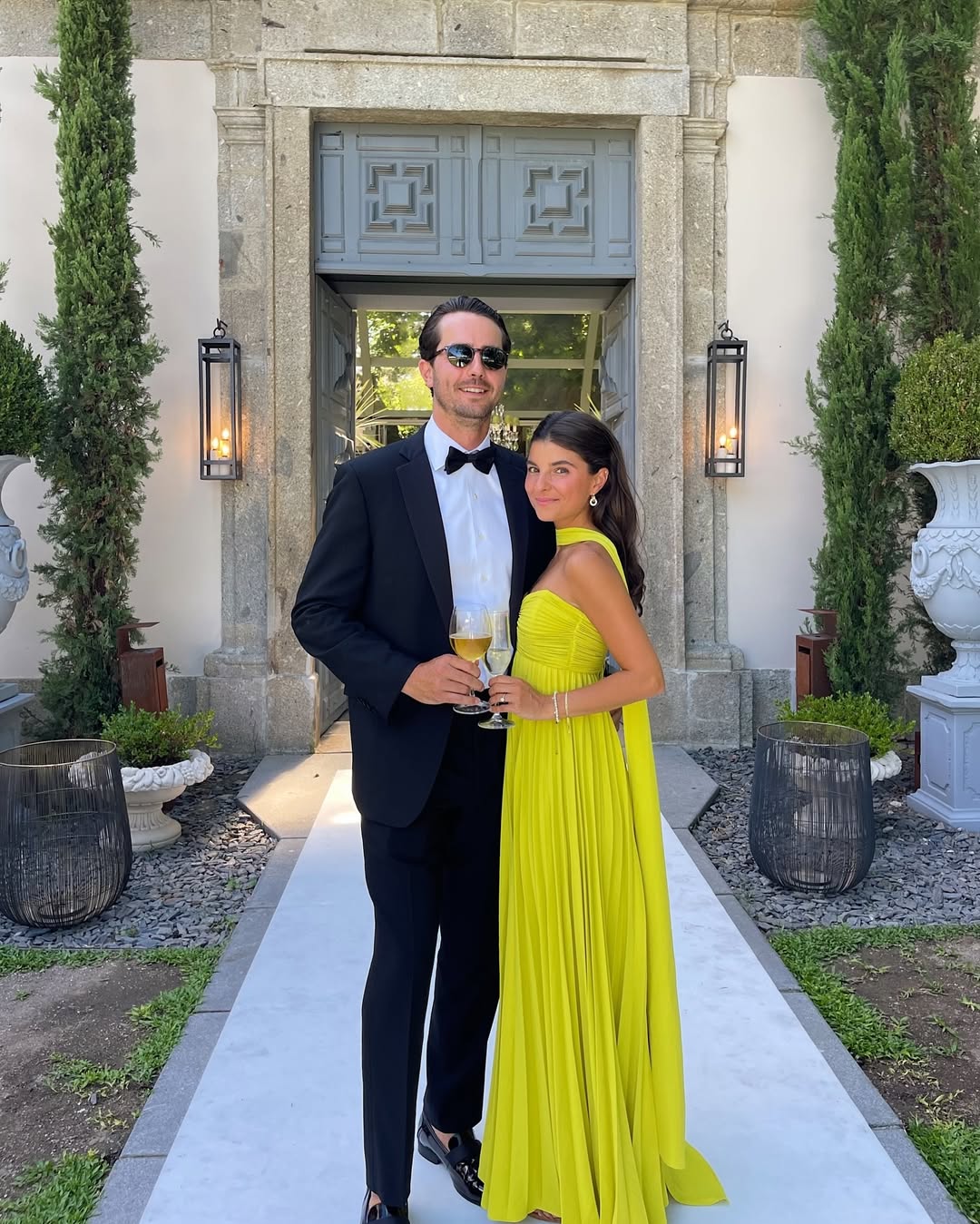 Pleated Strapless Maxi Wedding Guest Dress