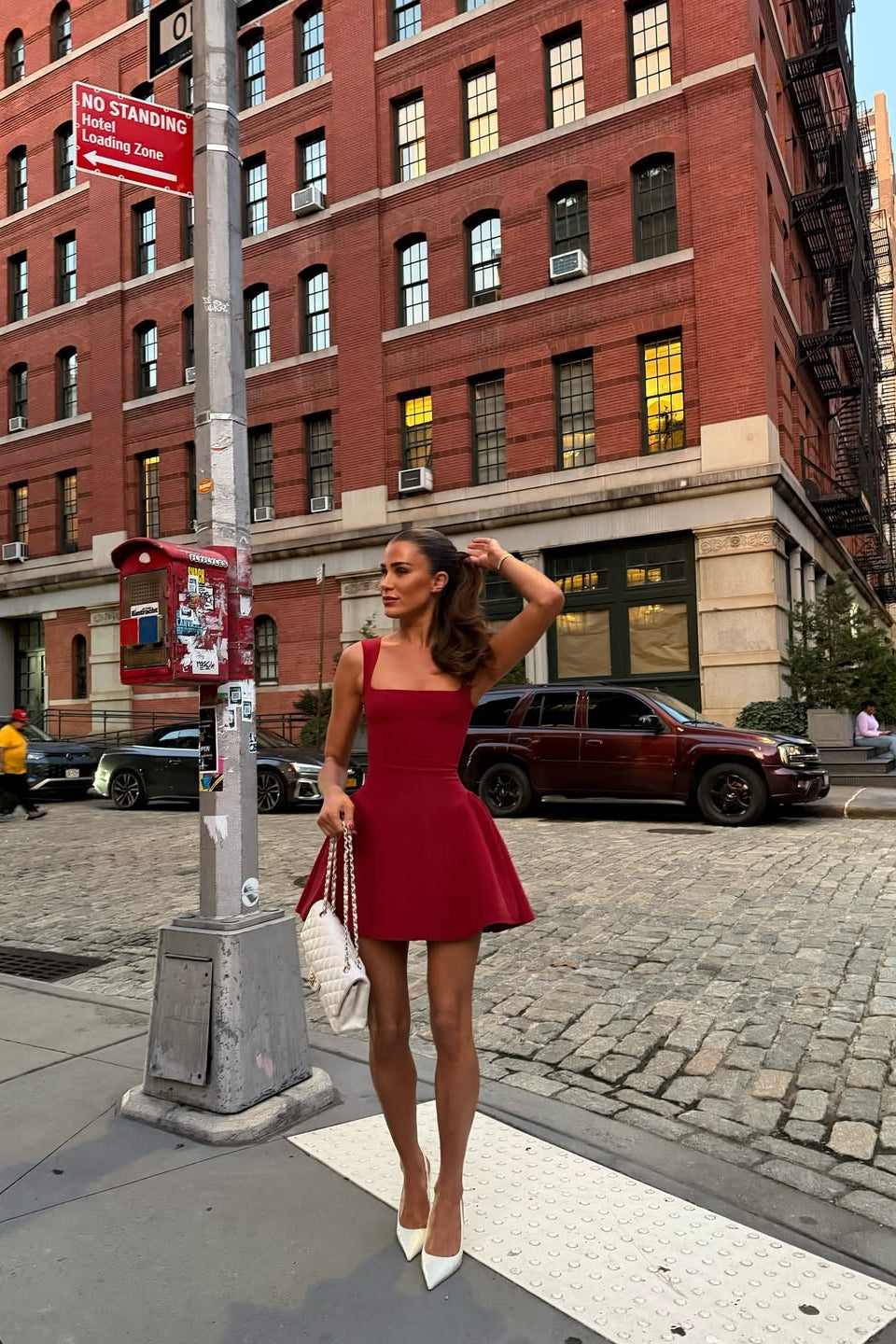 Sleeveless Skater Mini Dress