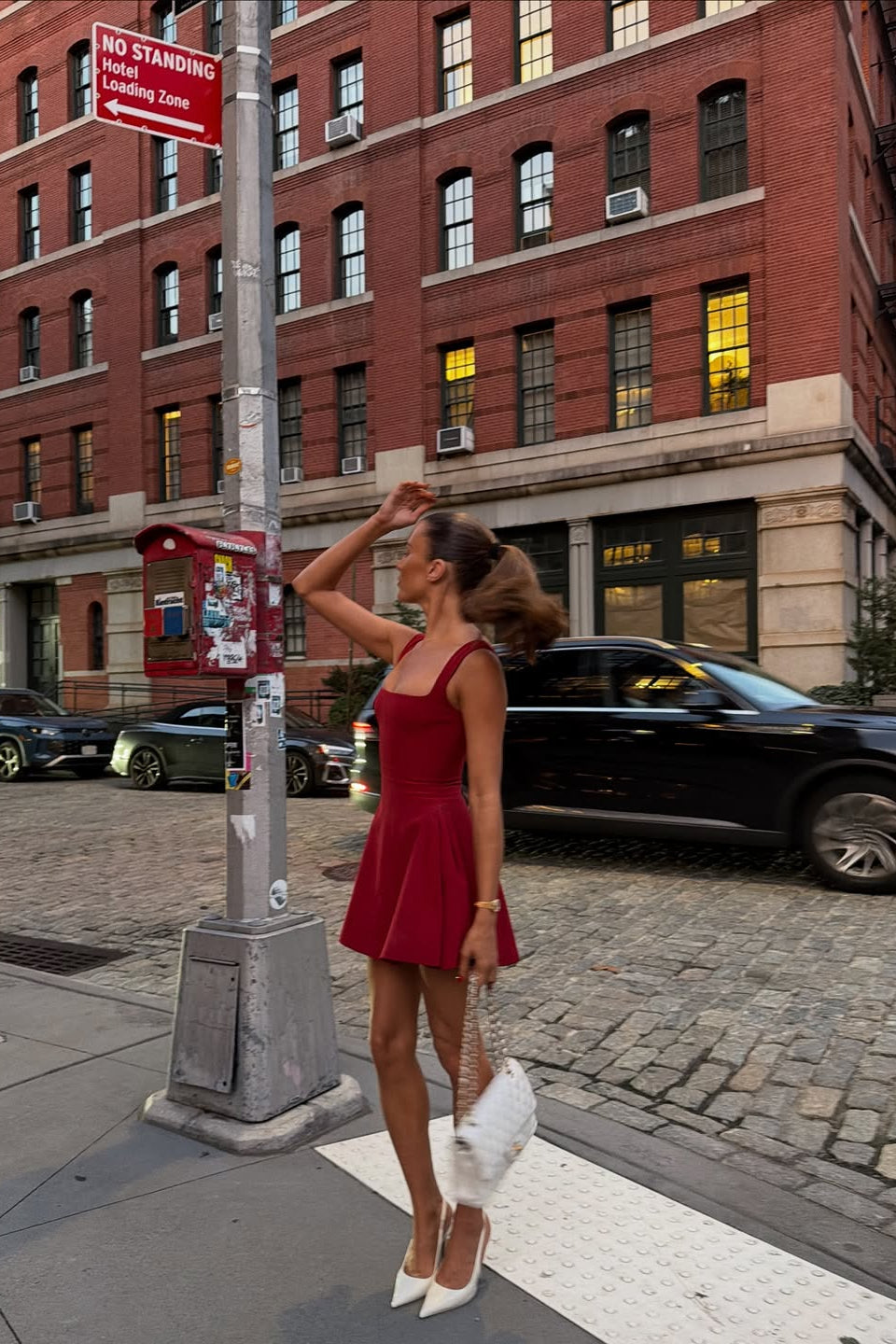 Sleeveless Skater Mini Dress