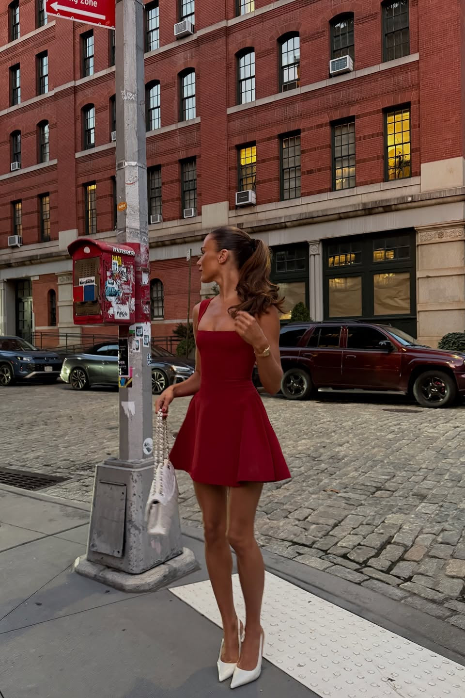 Sleeveless Skater Mini Dress