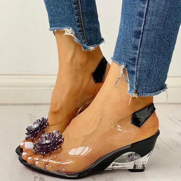 Jelly Slide Sandals