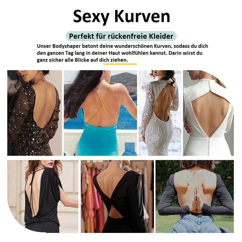 Backless Bodysuit Bra Invisible Support