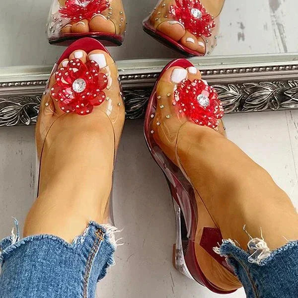 Jelly Slide Sandals
