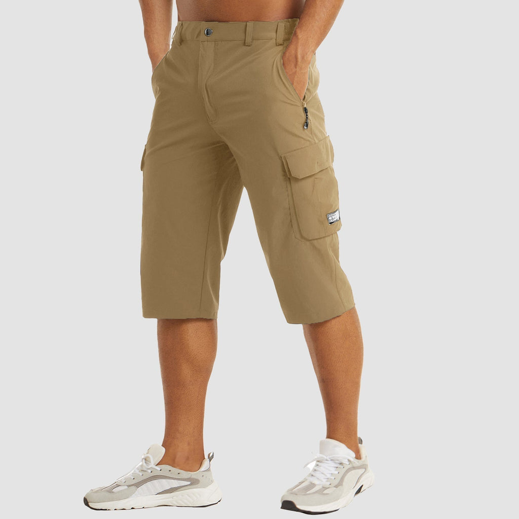 Mens Cargo Shorts Quick Dry Multi Pocket Five Color
