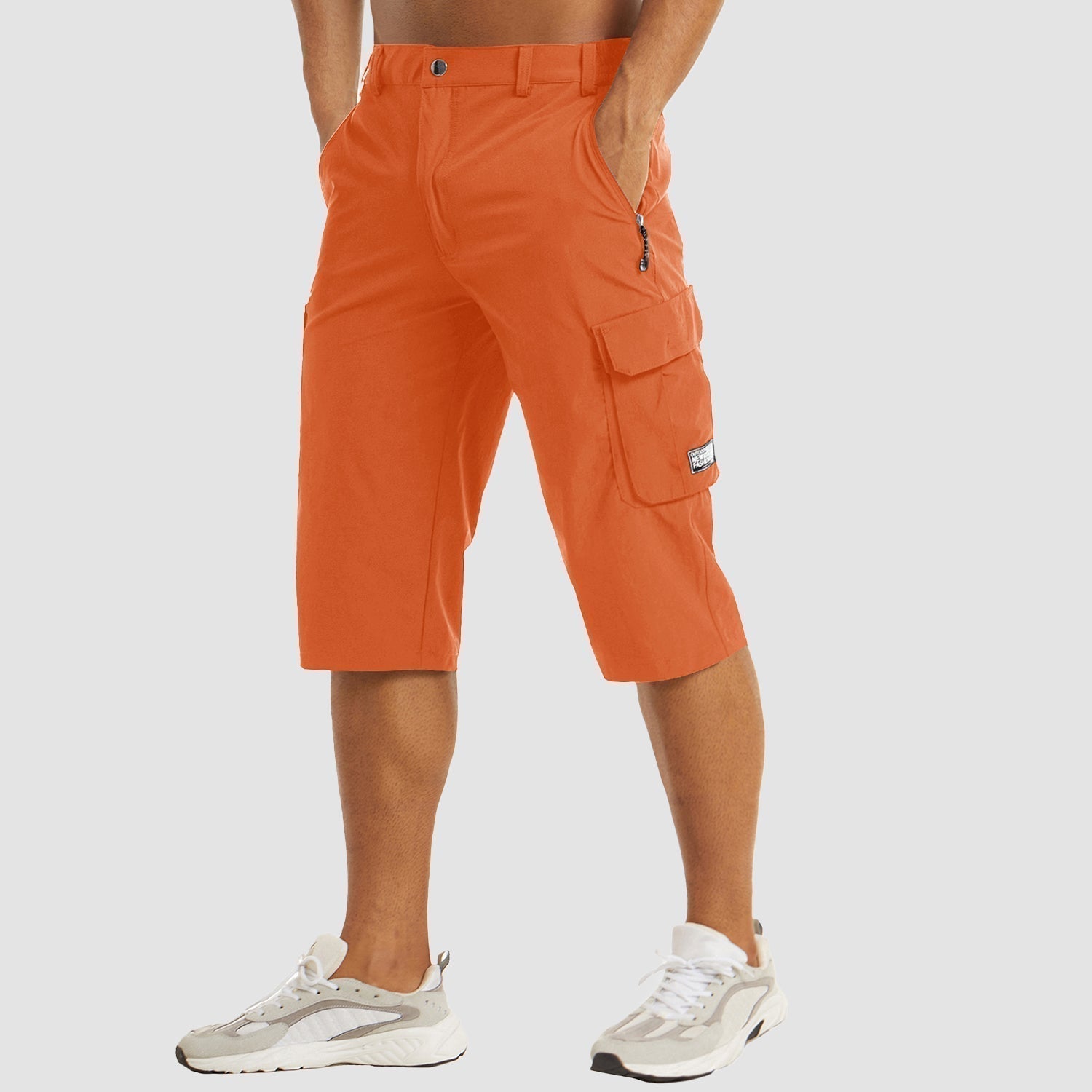 Mens Cargo Shorts Quick Dry Multi Pocket Five Color