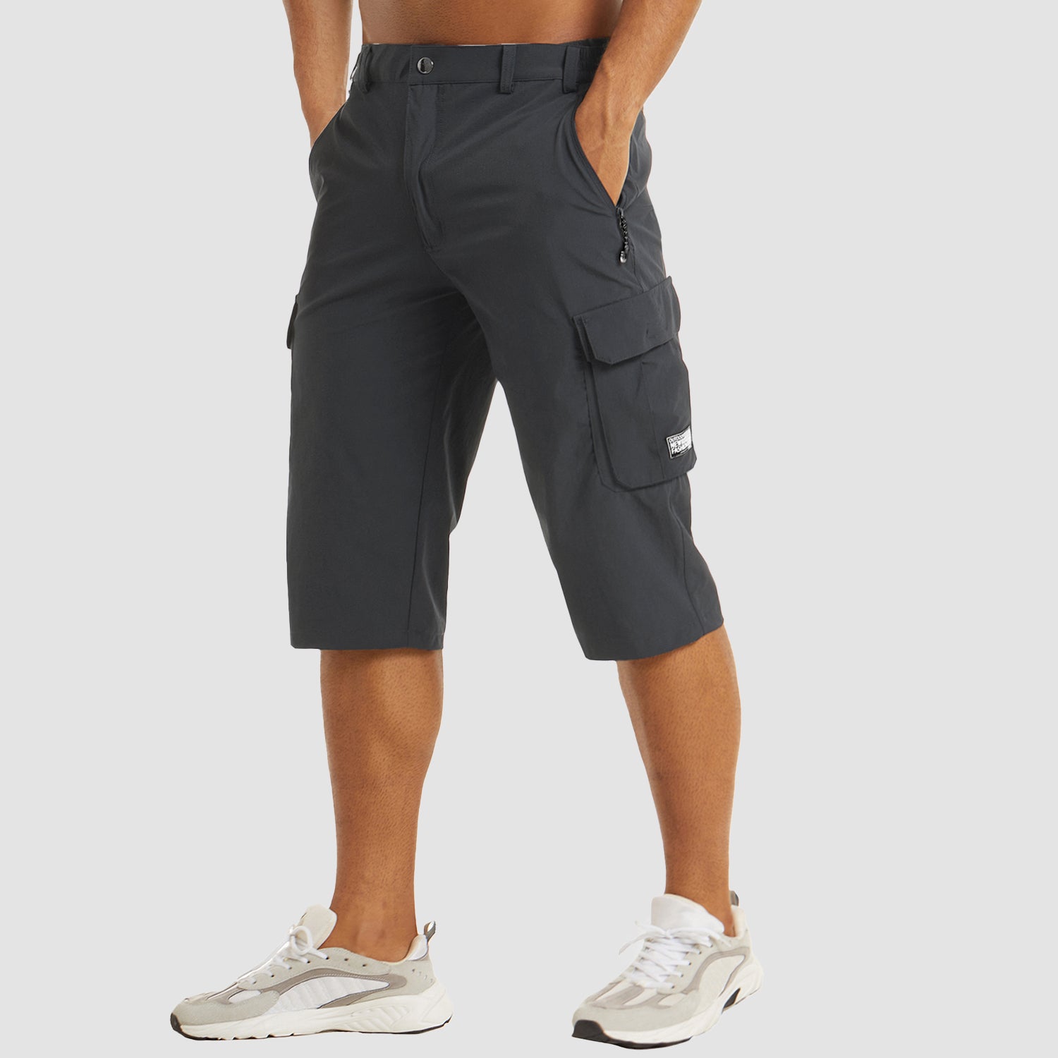 Mens Cargo Shorts Quick Dry Multi Pocket Five Color