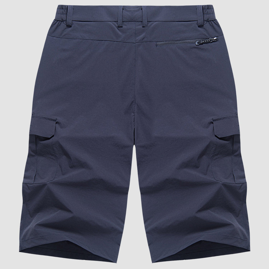 Mens Cargo Shorts Quick Dry Multi Pocket Five Color