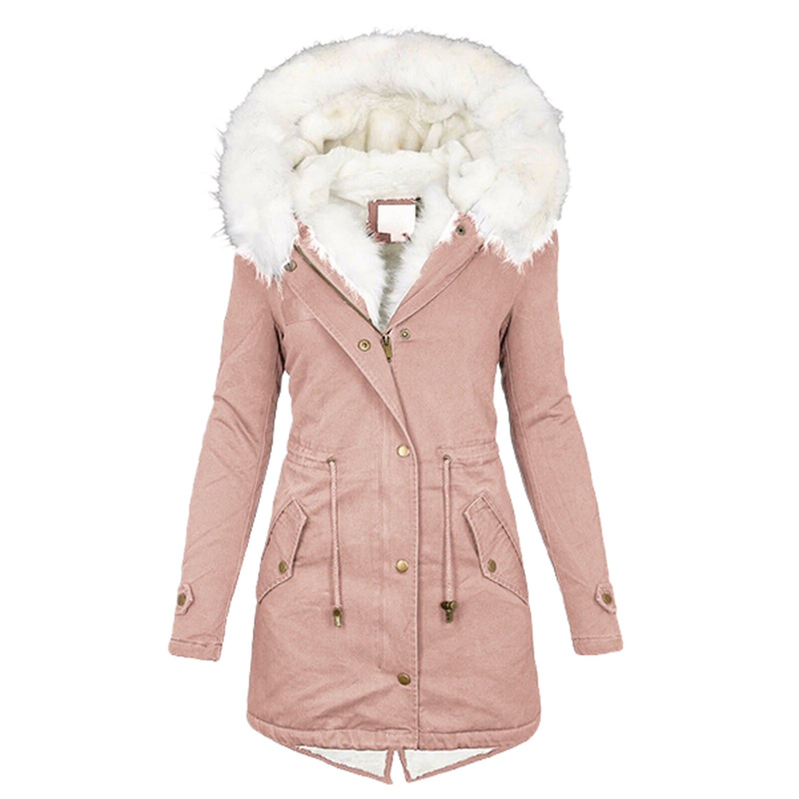 Women's Winter Jacket Padded Tailored Fit Warm Look