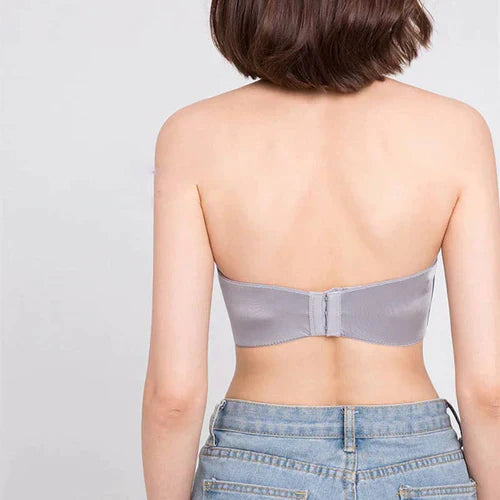 Womens Strapless Push Up Bra