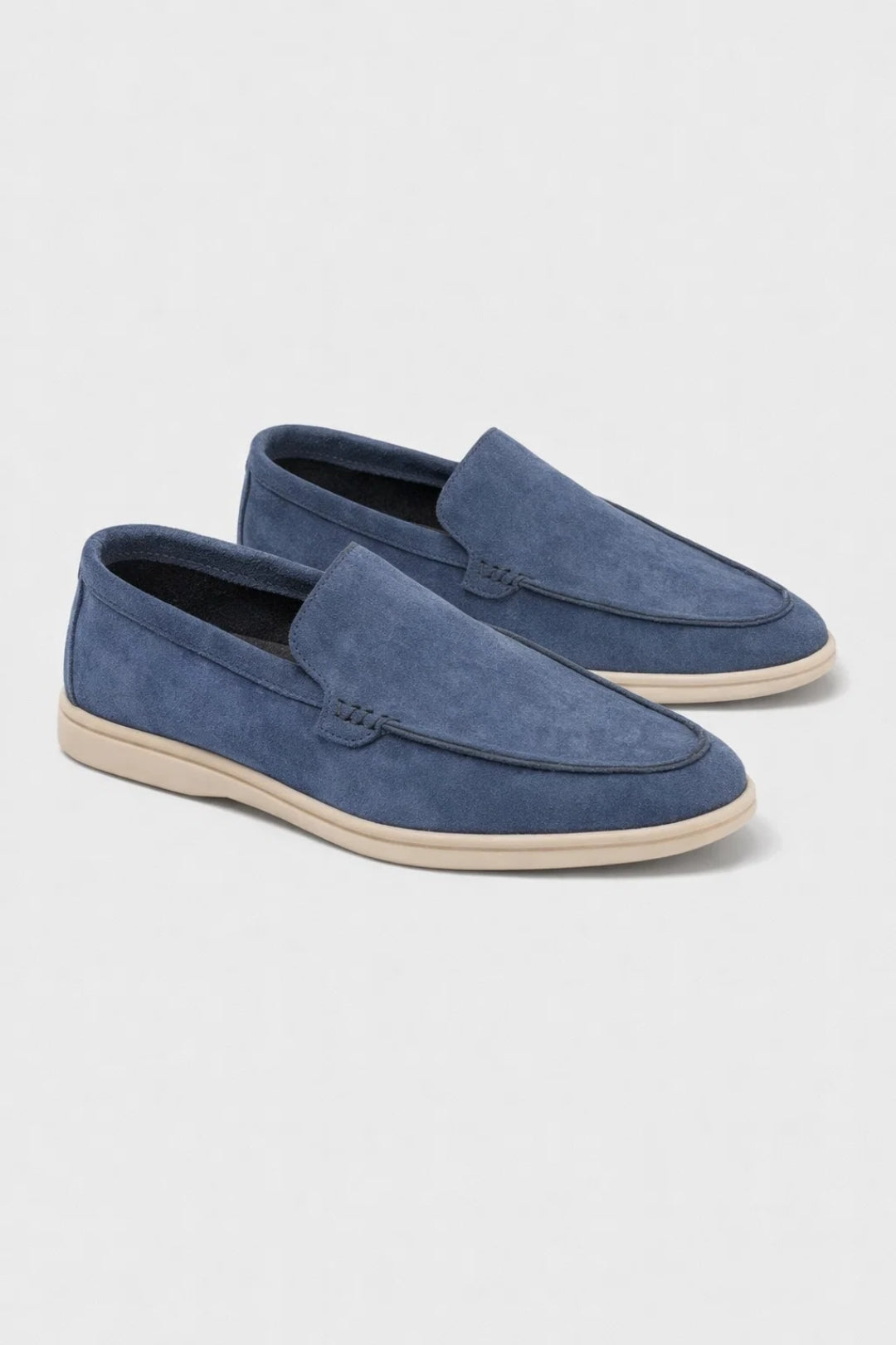 Mens Suede Loafer Comfort Three Color