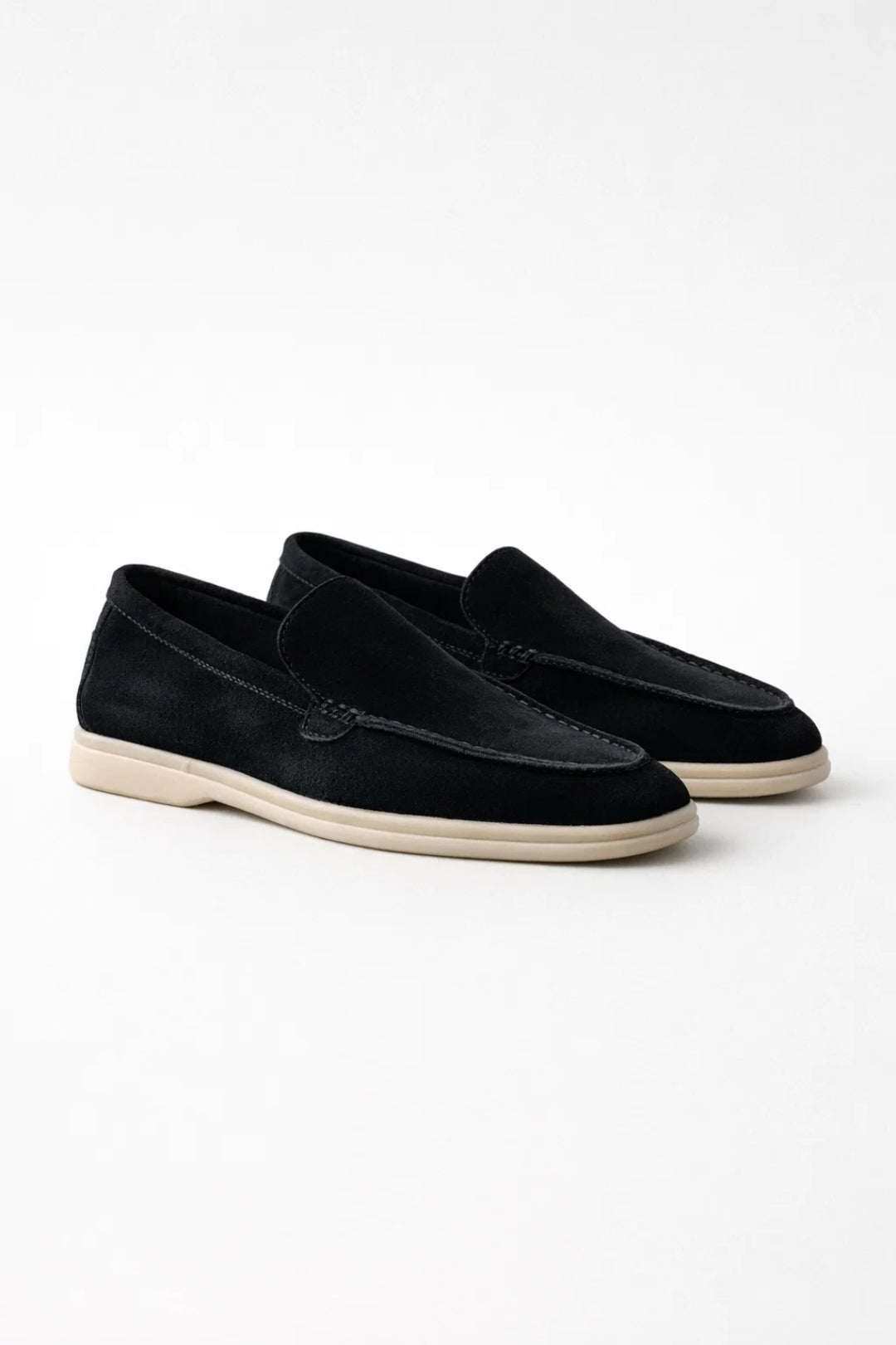 Mens Suede Loafer Comfort Three Color