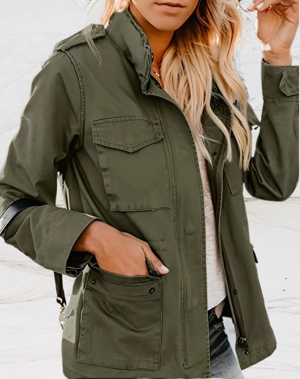 Womens Utility Jacket Four Color