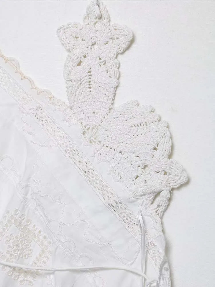 Lace Halter Summer Top
