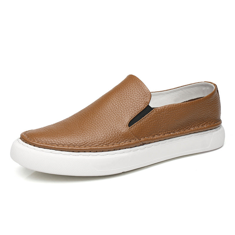 Mens Genuine Leather Casual Loafer