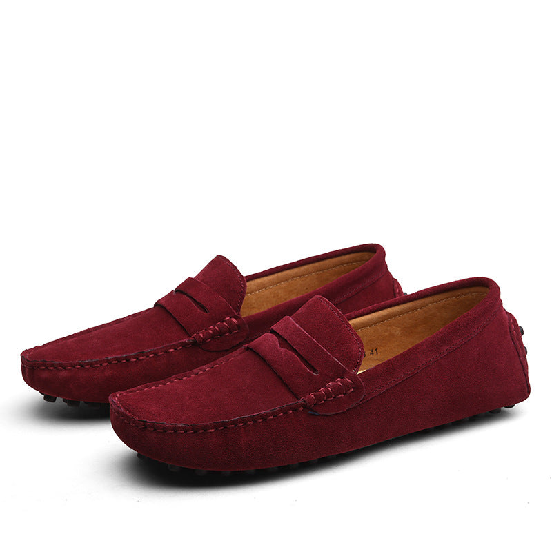 Mens Nubuck Leather Refined Loafer