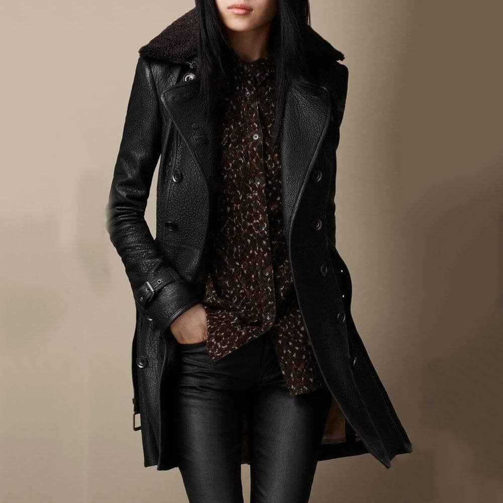Women's Coat Tailored Elegant Structured Everyday Versatile