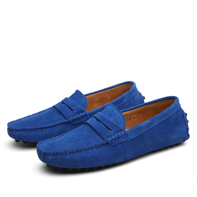 Mens Nubuck Leather Refined Loafer