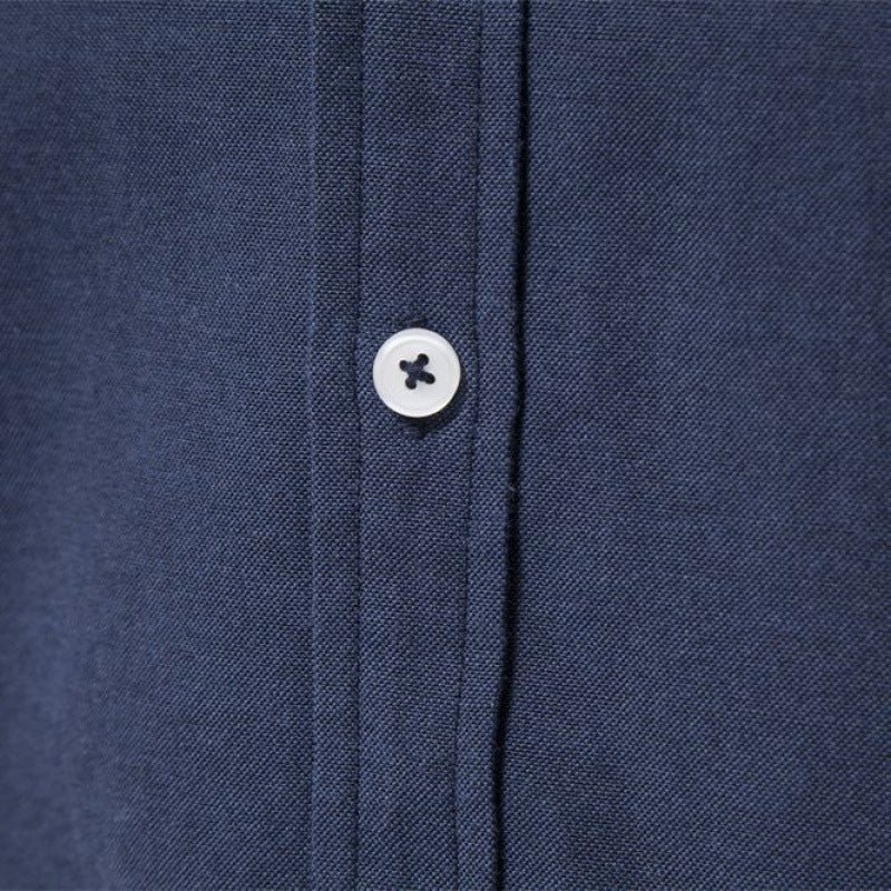Mens Shirt Long Sleeve Button Down Five Color