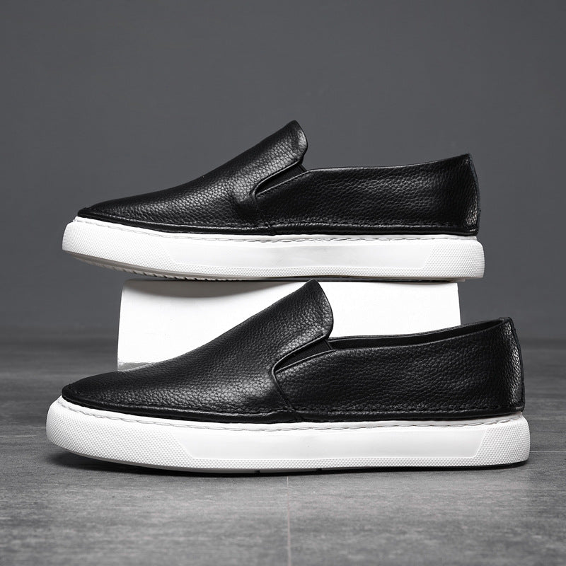 Mens Genuine Leather Casual Loafer