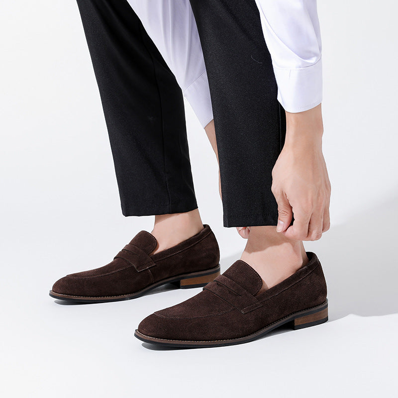Mens Nubuck Smart Casual Loafer