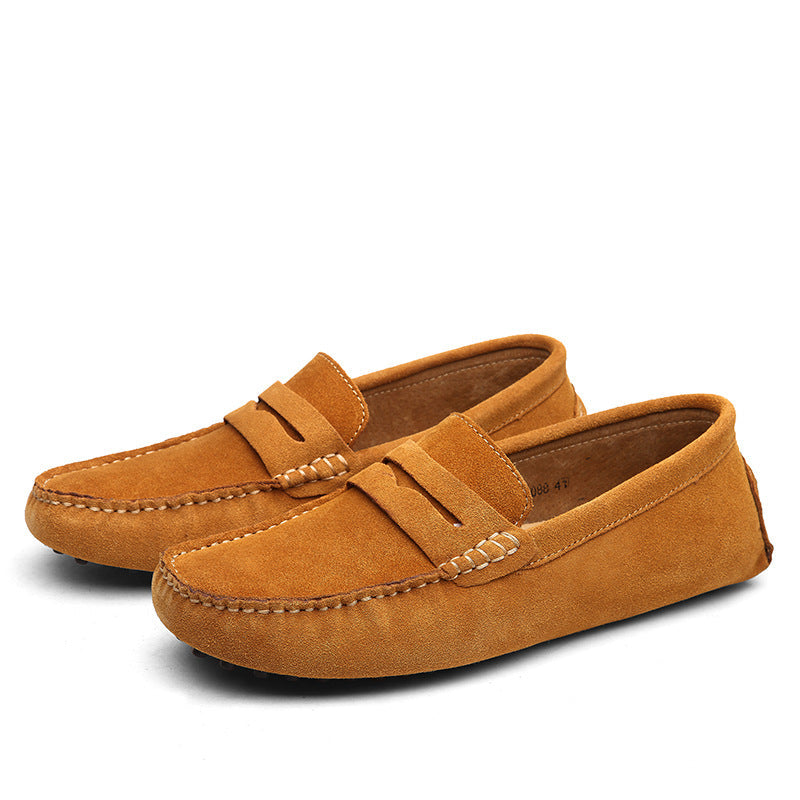 Mens Nubuck Leather Refined Loafer