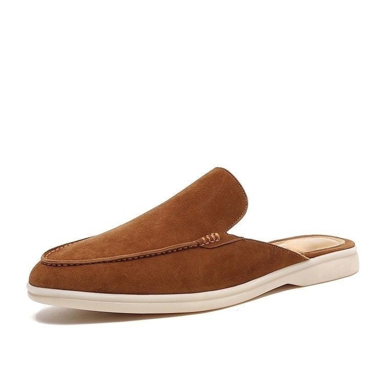 Mens Open Toe Versatile Loafer