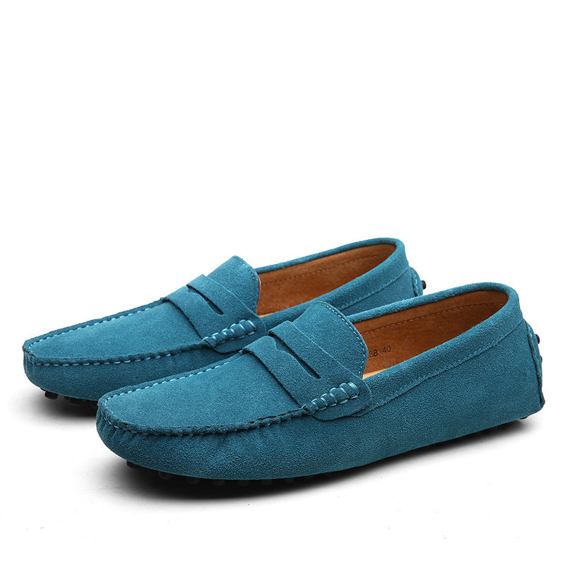 Mens Nubuck Leather Refined Loafer