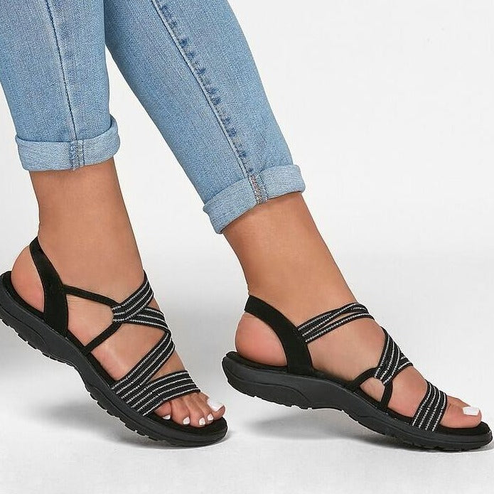Slip-On Sport Sandals Arch Support