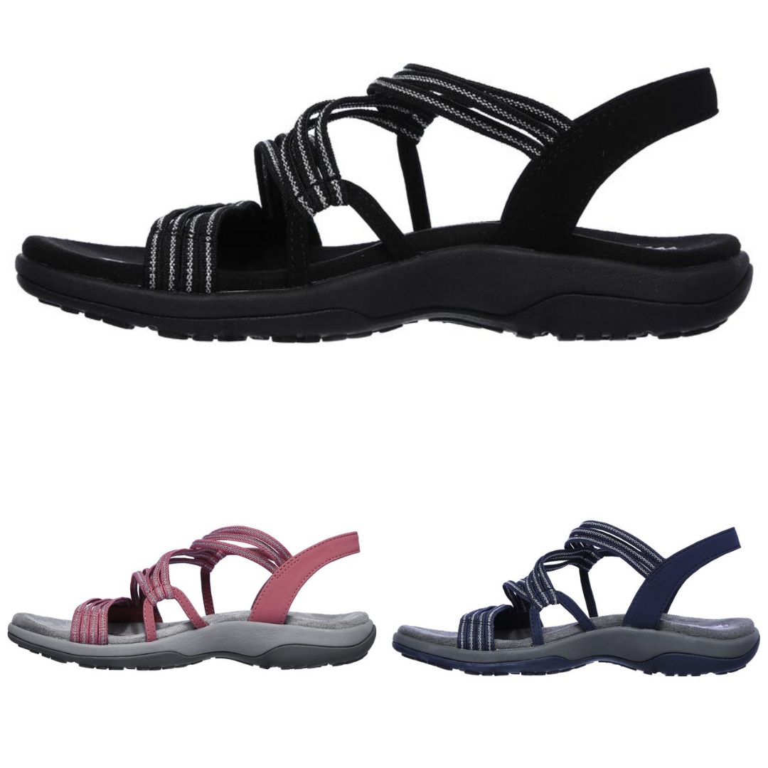 Slip-On Sport Sandals Arch Support