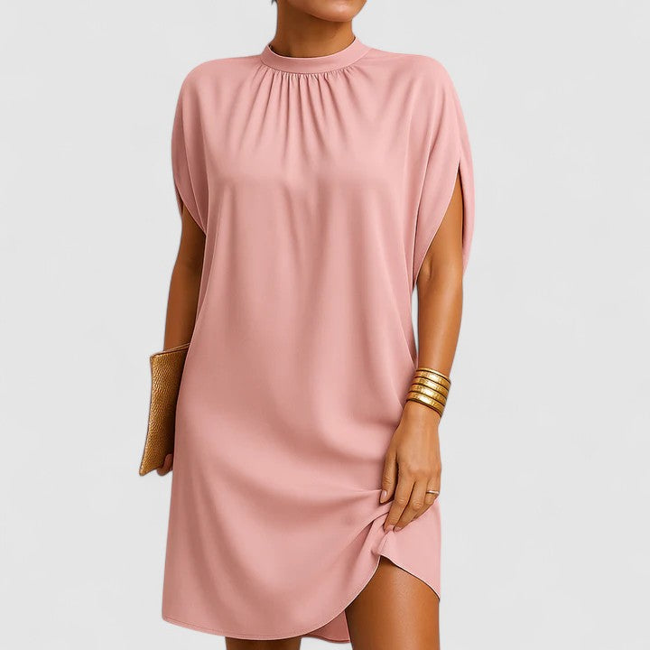 Minimalist Loose Fit Shift Mini Dress for Effortless Summer Days