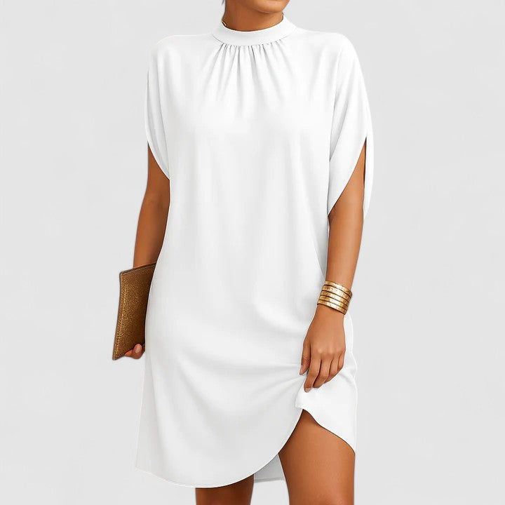 Minimalist Loose Fit Shift Mini Dress for Effortless Summer Days